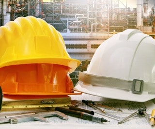 Working Table Of Engineer In Oil Refinery Industry Plant Use For Heavy Industry And Energy Manufactu